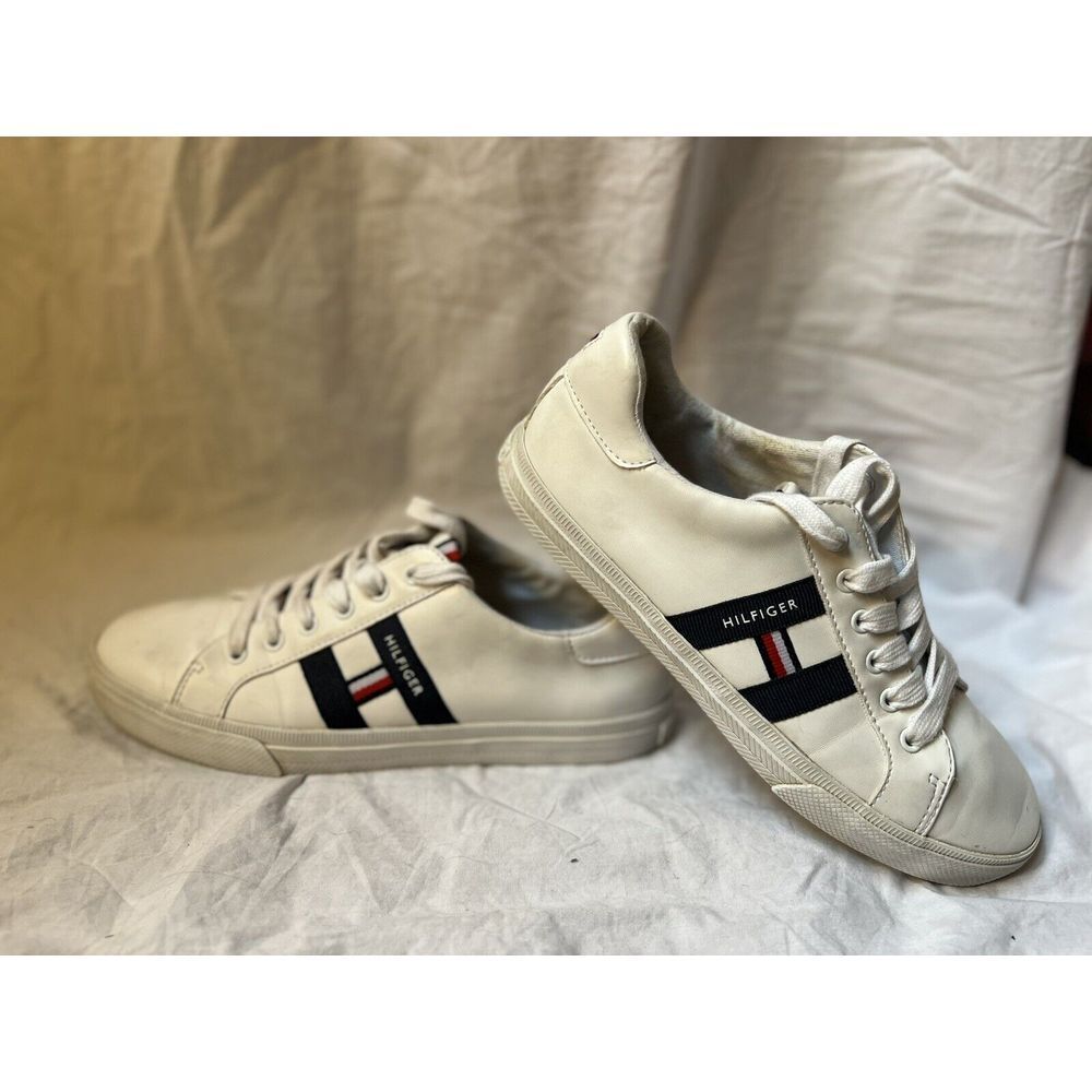 Women's Tommy Hilfiger White Casual Shoes Size 8‎